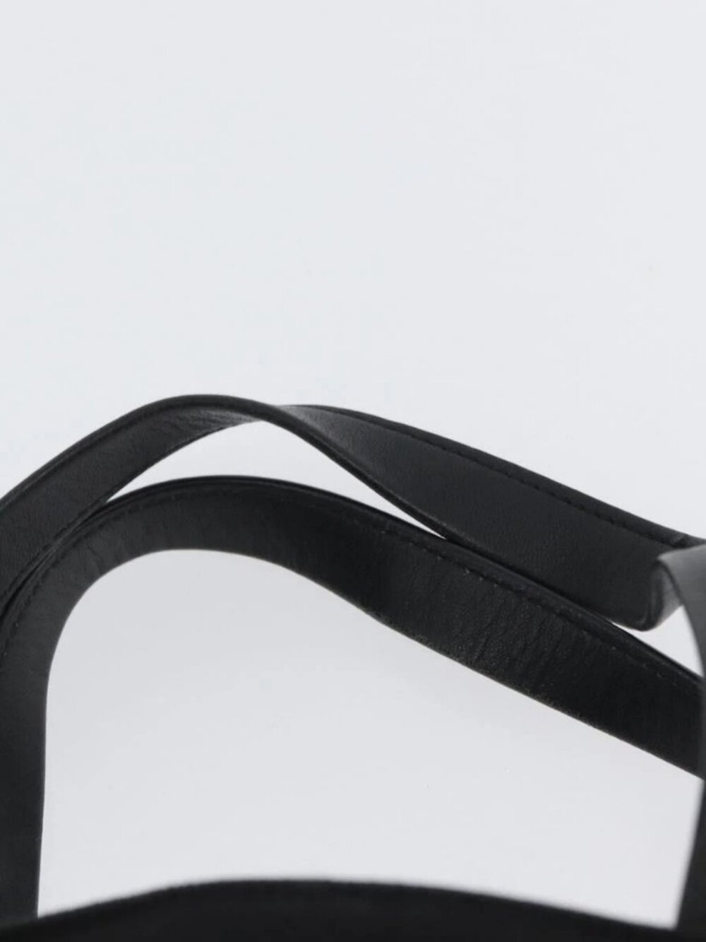 SAINT LAURENT Hand Bag Canvas Black Auth BA11425A - Picture 8 of 15